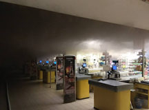 В Витебске ночью горел супермаркет «Евроопт»