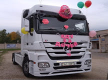 Тот самый Mercedes-Benz Actros. © Фото из Instagram