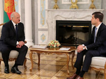 Встреча Александра Лукашенко и Уэсса Митчелла. © Фото - пресс-служба президента Беларуси