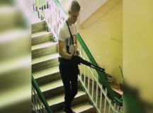 Владислав Росляков. © Кадр с камеры видеонаблюдения