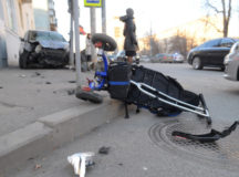 В России бешеный джип устроил ад на тротуаре