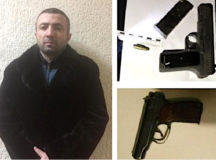 "Рашад Гянджинский и его скромный "реквизит". © Фото - пресс-служба МВД Беларуси