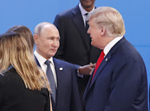 Трамп не подал руки Путину на саммите G20 (ВИДЕО)