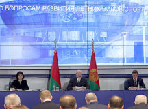 Совещание в НОК Беларуси. © Фото - пресс-служба президента