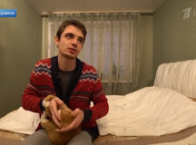 Фейковый украинец "Кирилл Чубенко". © Скриншот из видео "1 канала"