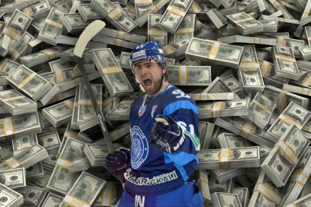 В СМИ просочились зарплаты хоккеистов "Динамо Минск"