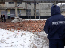 На НПО «Интеграл» в Минске рухнула стена