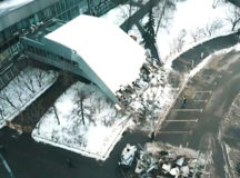 Раньше здесь был парадный вход в институт "Гидропроект". © Фото - "Москва 24"