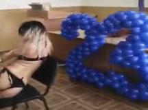 Праздник в отделении полиции №2 Улан-Удэ. © Скриншот из видео