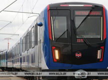 Stadler показал первый поезд для метро Минска