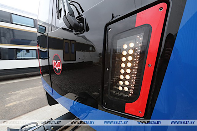 Представлен первый поезд Stadler для метро Минска