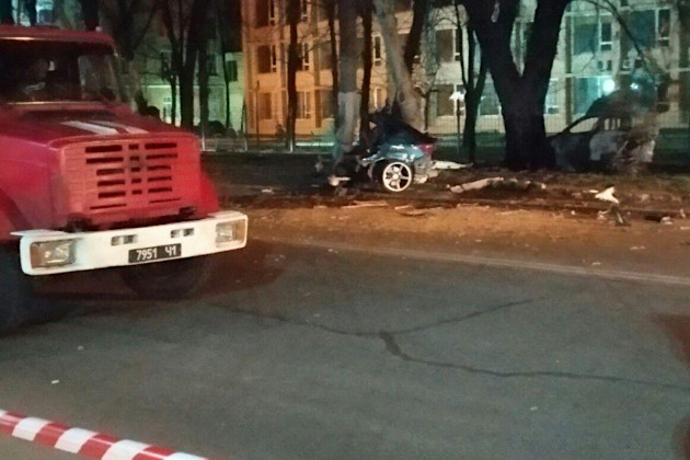 В Одессе дети бизнесменов погибли во время нелегальных уличных гонок