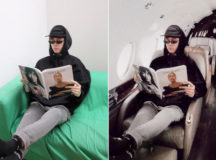 До "Фотошопа" и после. © Фото - Байрон Дентон