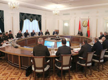 Заседание Совета Безопасности. © Фото - пресс-служба президента Беларуси