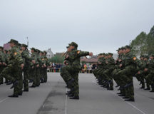 В слуцком кадетском училище. © Фото - "Беларусь сегодня".