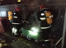 В Минске в баке для мусора заживо сгорел бомж