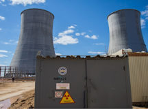 Стройплощадка Белорусской АЭС в Островце. © Фото БелаПАН