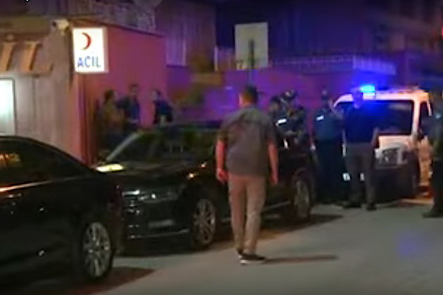 На месте покушения