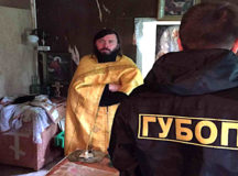 Задержание лже-священника. © Фото - пресс-служба Витебского УВД