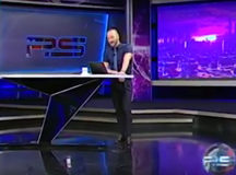 Тот самый эфир Георгия Габунии. © Скриншот из видео "Рустави 2"