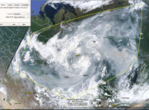 В России горят 4,5 млн гектаров леса. © Фото - Google Earth