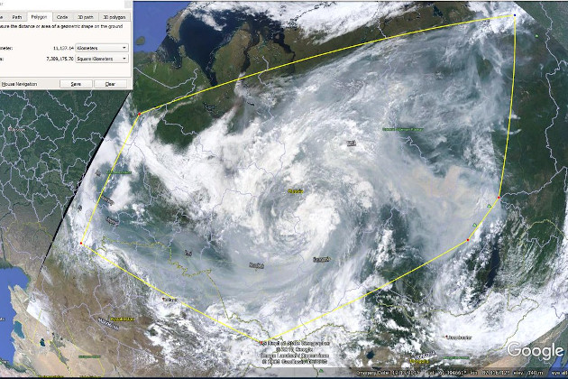 В России горят 4,5 млн гектаров леса