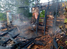 В Беларуси погиб на пожаре прапорщик МЧС