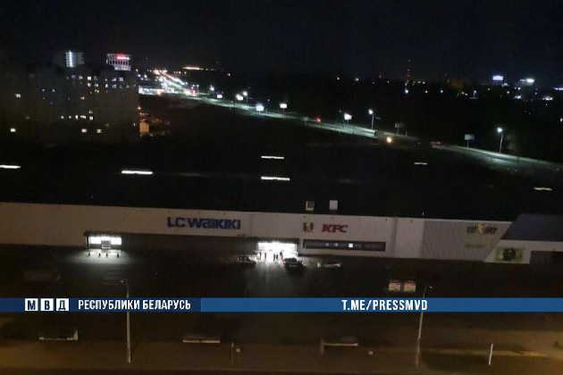 18-летний белорус громил топором гипермаркет «Евроопт» в Бресте