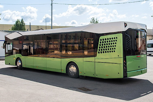 В Минске прошла первая презентация нового автобуса МАЗ-303