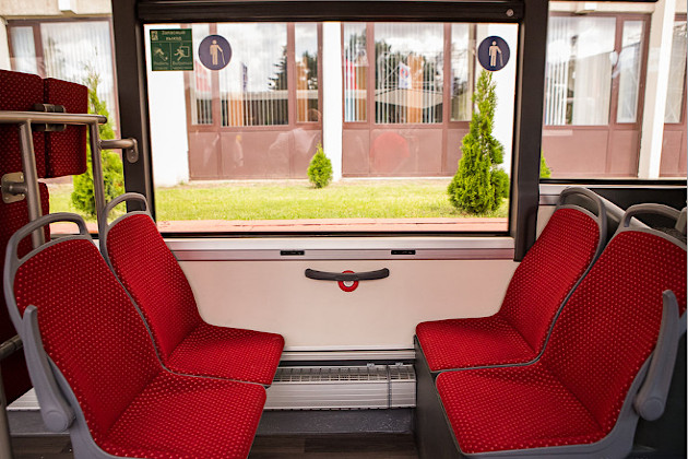 В Минске прошла первая презентация нового автобуса МАЗ-303