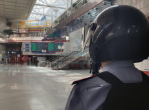 Эвакуация на ж/д вокзале Минска © Фото - Telegram-канал МВД Беларуси