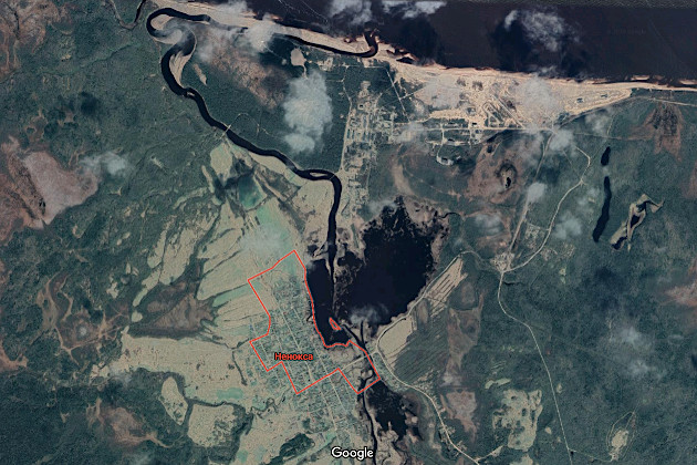 Посёлок Нёнокса