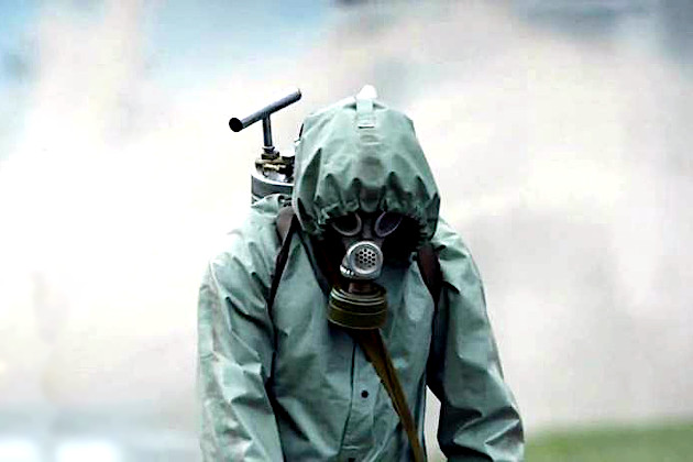 Советский армейский костюм РХБЗ