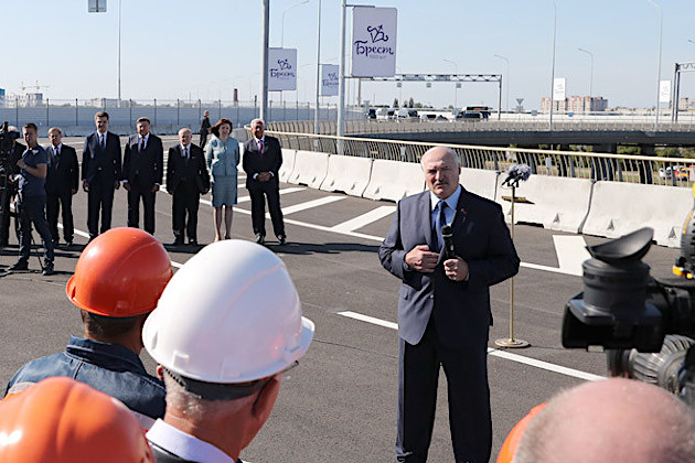 Александр Лукашенко в Бресте